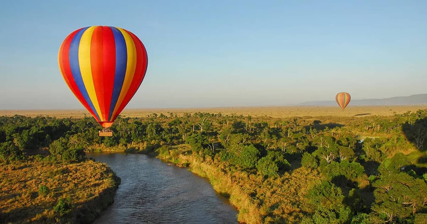 Hot Air Balloon Safari in Kenya