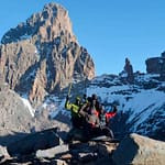 Mt Kenya's Chogoria Route