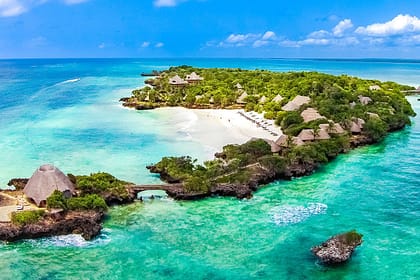 Chale Island in Diani