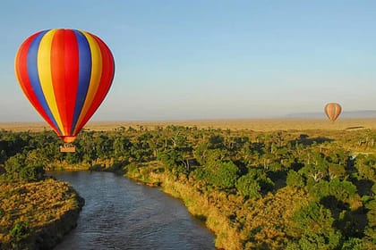 Hot Air Balloon Safari in Kenya